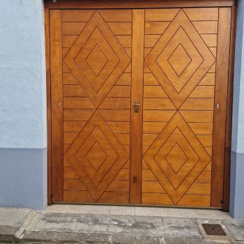 basculante in legno